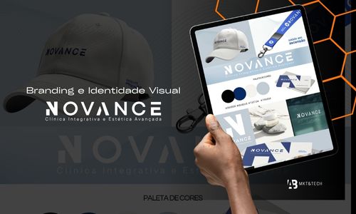 Case de branding da empresa Novance, clinica de estética integrativa